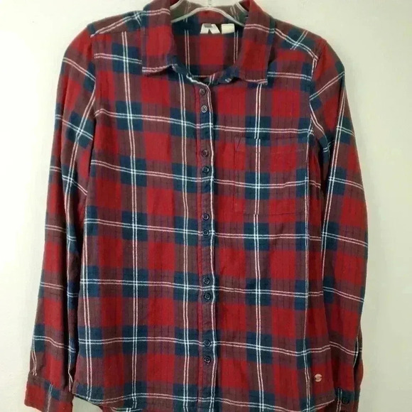 Roxy Flannel Shirt Size XS EUC - Picture 2 of 7